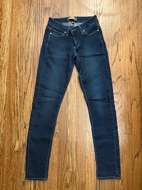 PAIGE Navy Skinny Jeans